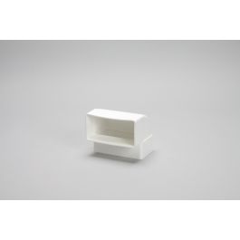 Vertical 90 degree bend 110mm x 54mm ducting