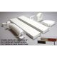 3 metre 204mm x 60mm ducting kit air brick vent